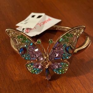 Betsey Johnson butterfly bracelet
